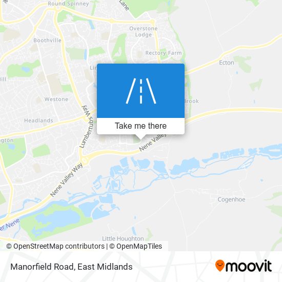 Manorfield Road map