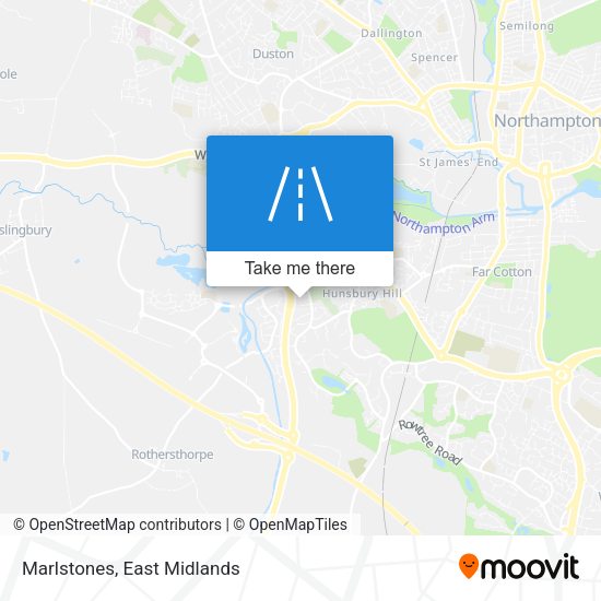 Marlstones map