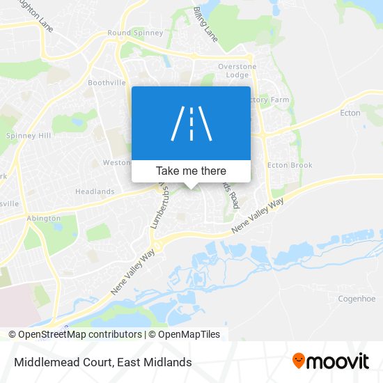 Middlemead Court map