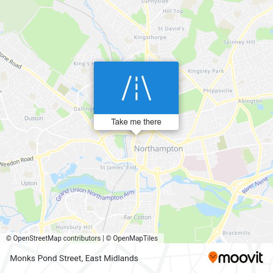 Monks Pond Street map