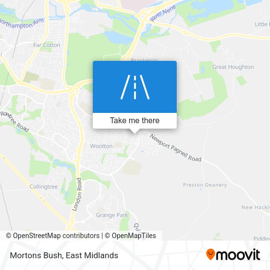 Mortons Bush map