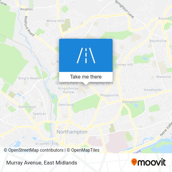 Murray Avenue map