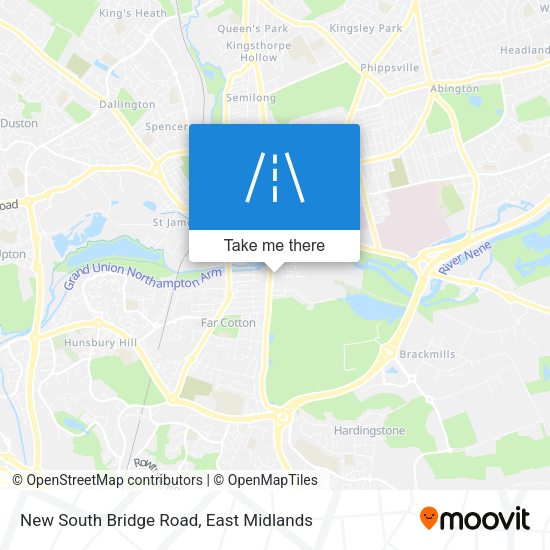 New South Bridge Road map