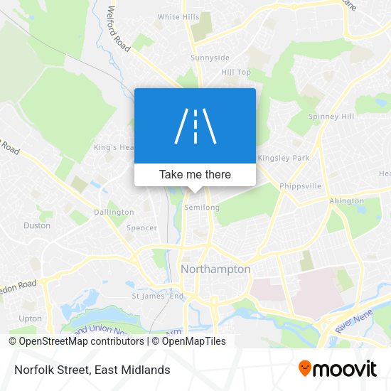 Norfolk Street map