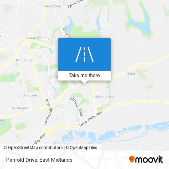 Penfold Drive map