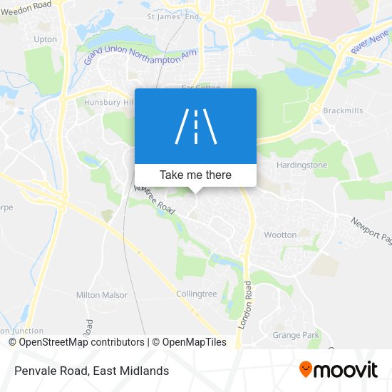 Penvale Road map