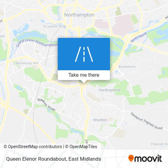 Queen Elenor Roundabout map