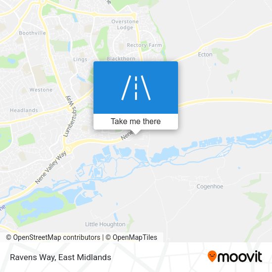Ravens Way map