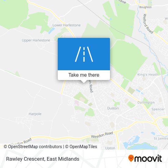 Rawley Crescent map