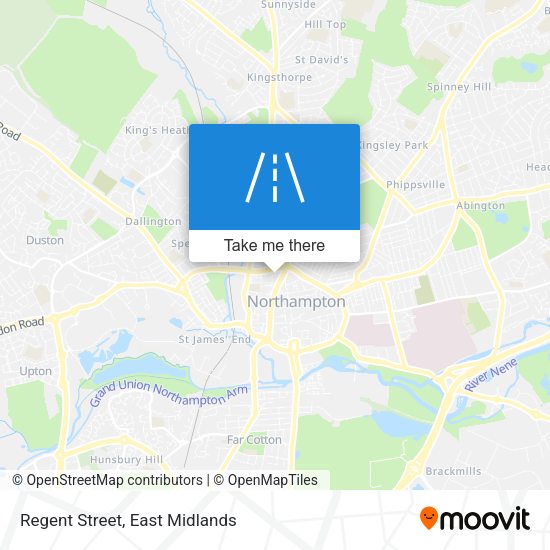 Regent Street map