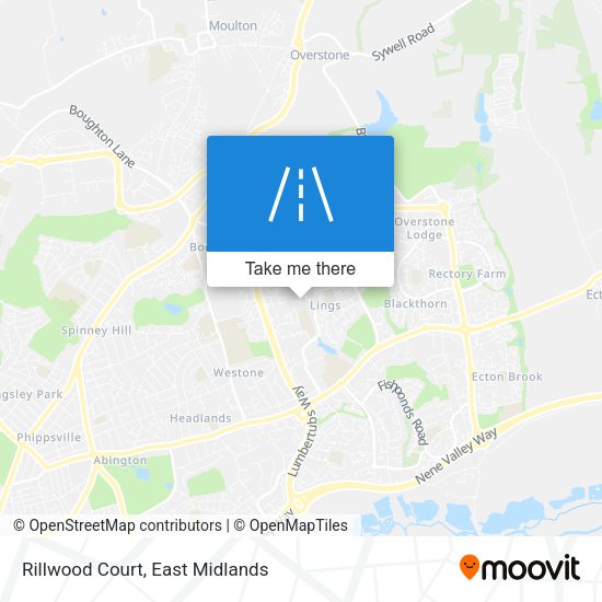 Rillwood Court map