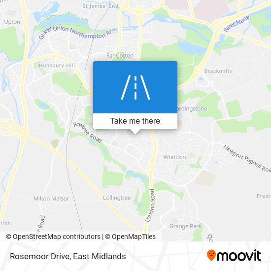 Rosemoor Drive map