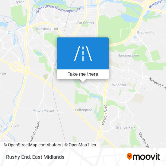 Rushy End map