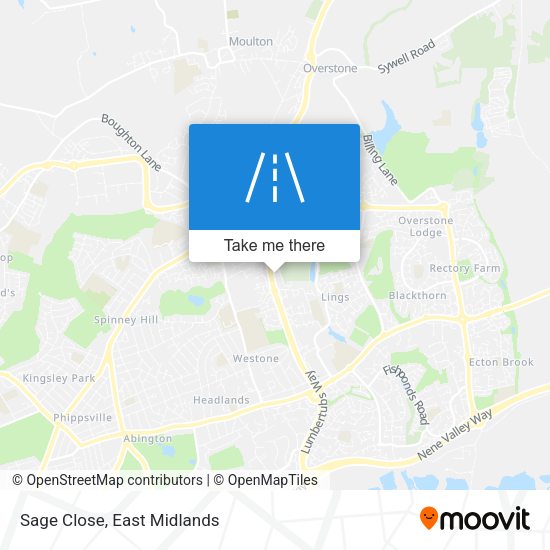 Sage Close map