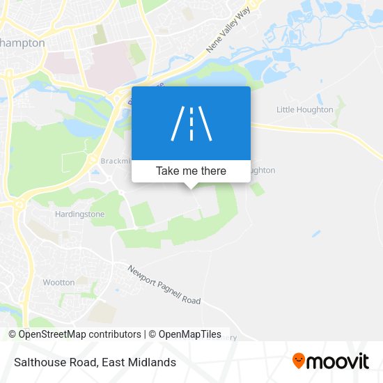 Salthouse Road map