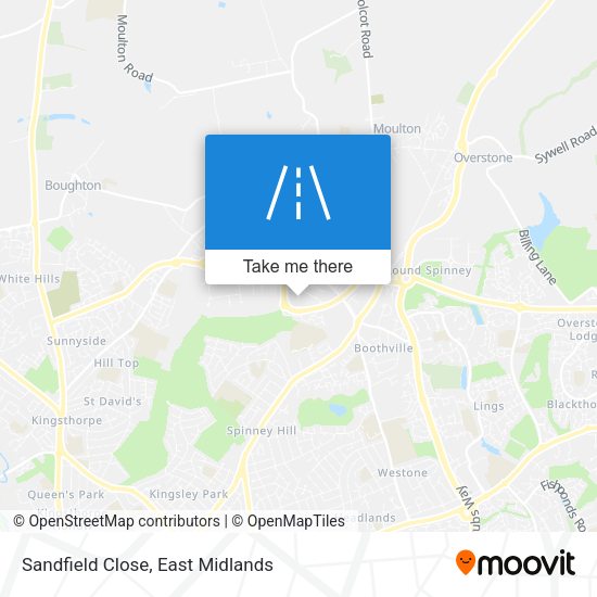 Sandfield Close map