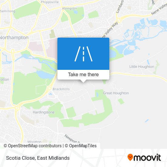 Scotia Close map