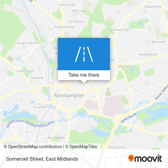 Somerset Street map