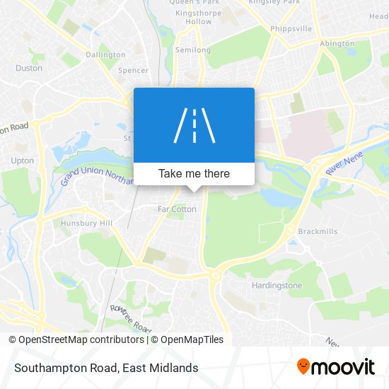 Southampton Road map