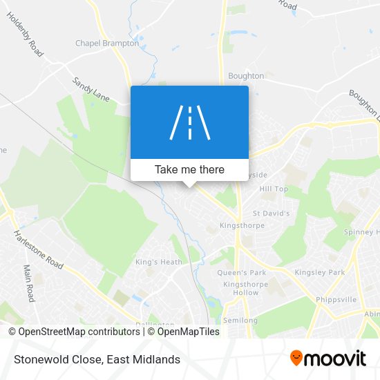 Stonewold Close map
