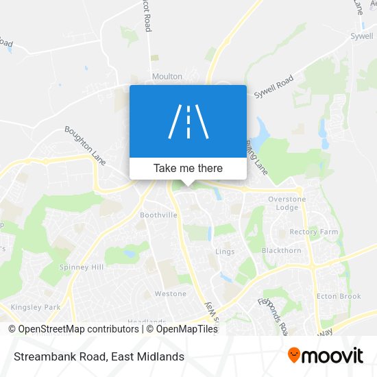 Streambank Road map