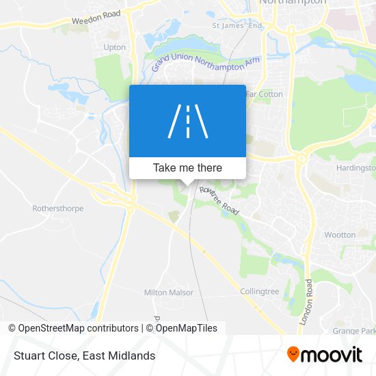 Stuart Close map