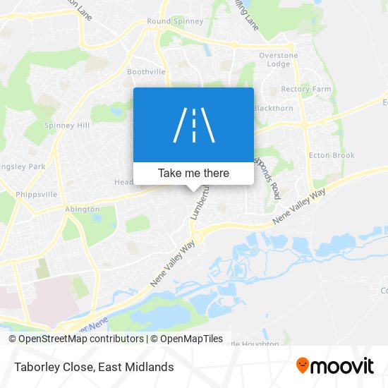 Taborley Close map