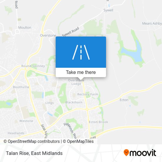 Talan Rise map