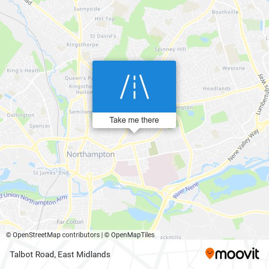 Talbot Road map