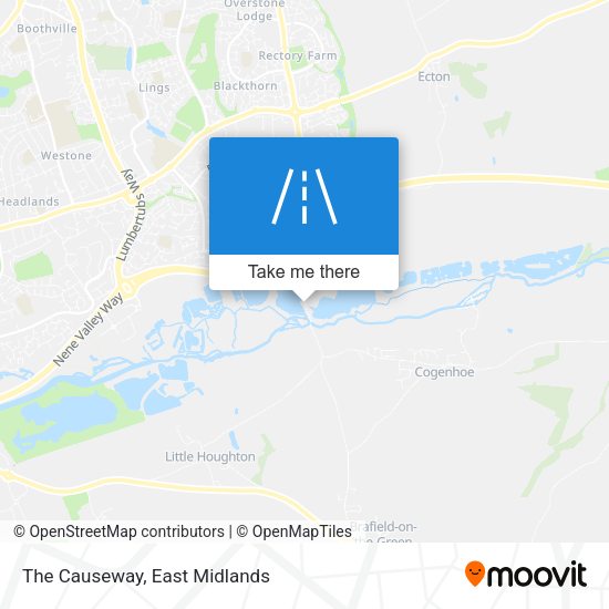 The Causeway map