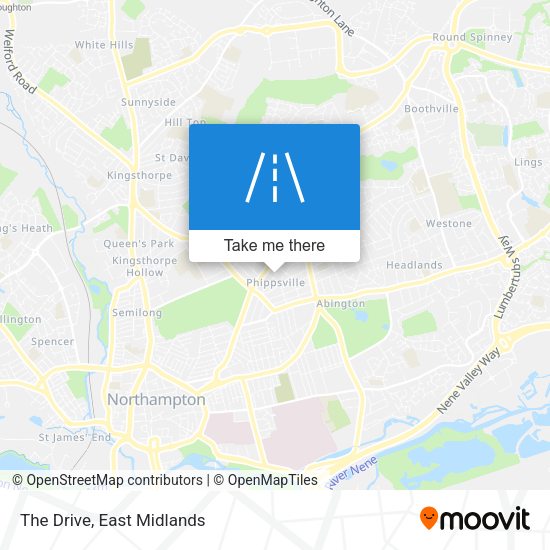 The Drive map