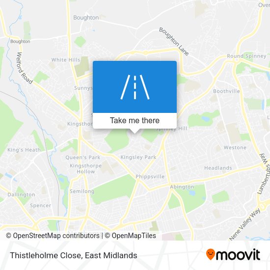 Thistleholme Close map