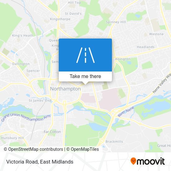 Victoria Road map