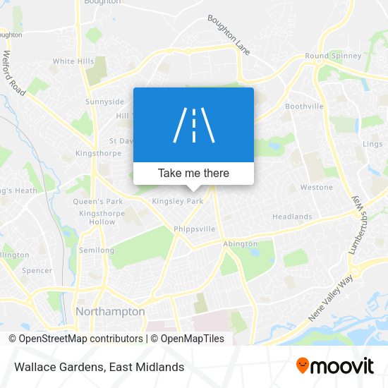 Wallace Gardens map