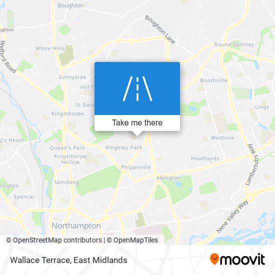 Wallace Terrace map