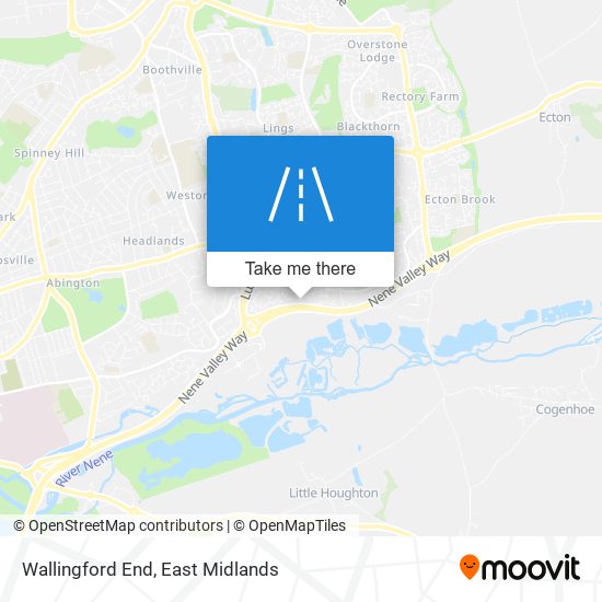 Wallingford End map