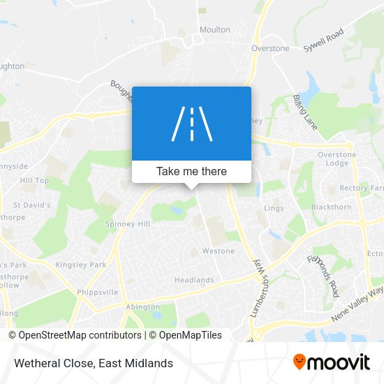 Wetheral Close map