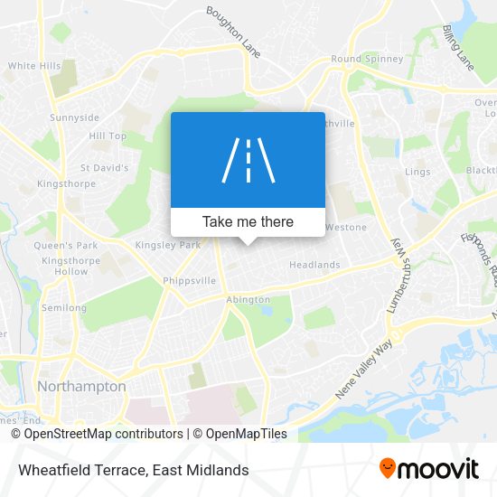 Wheatfield Terrace map