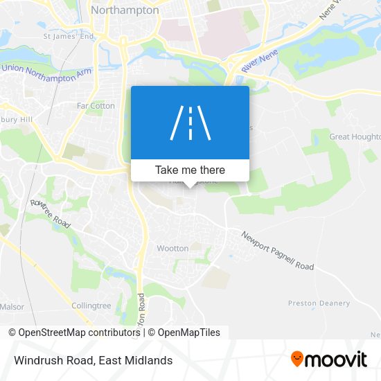 Windrush Road map