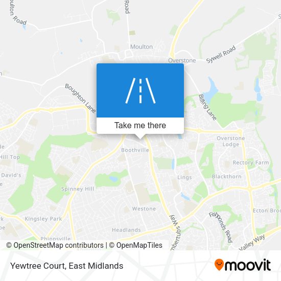 Yewtree Court map