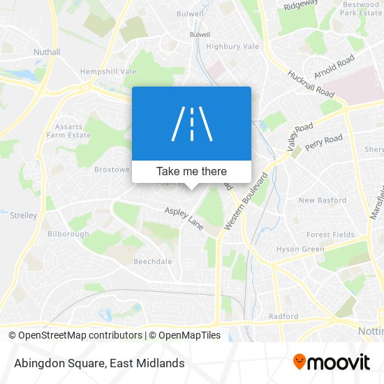 Abingdon Square map