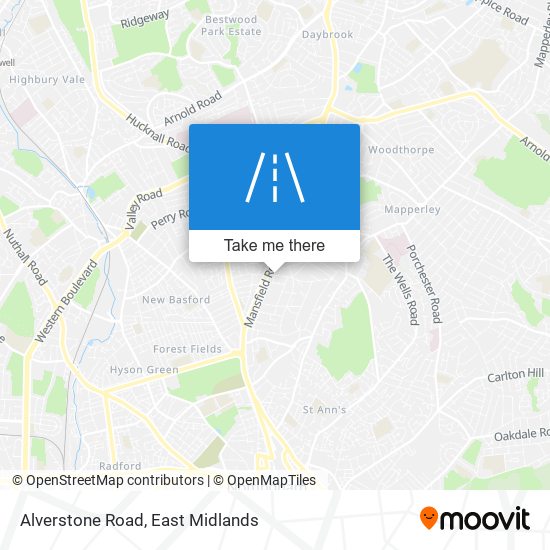 Alverstone Road map