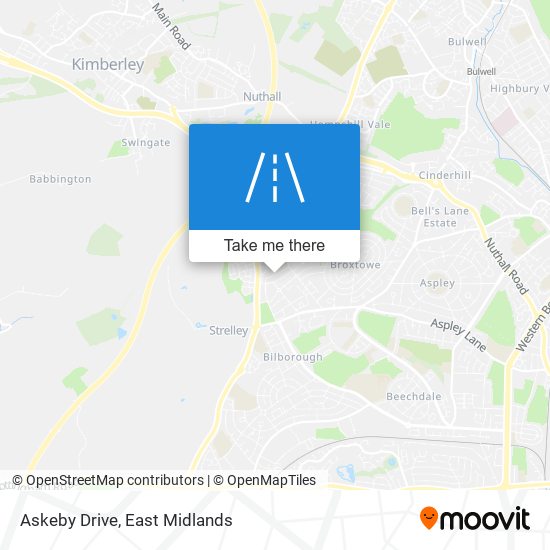 Askeby Drive map