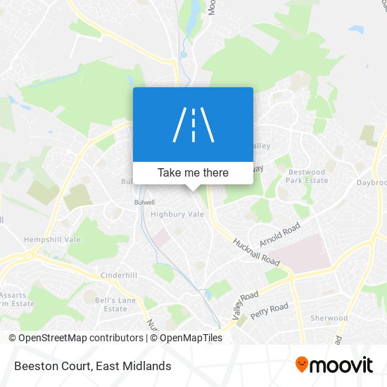 Beeston Court map