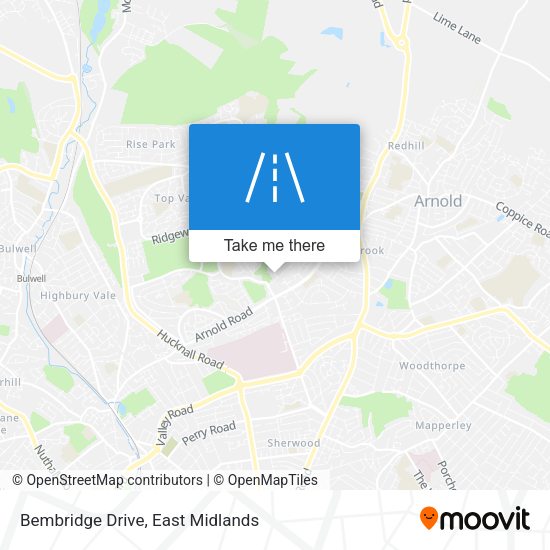 Bembridge Drive map