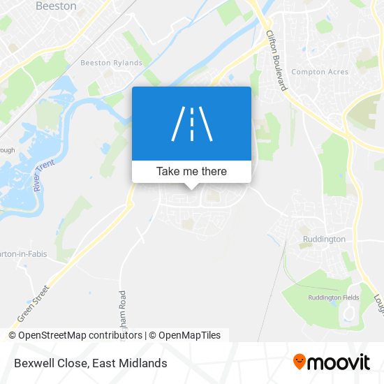 Bexwell Close map