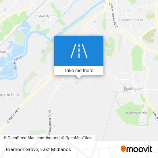 Bramber Grove map