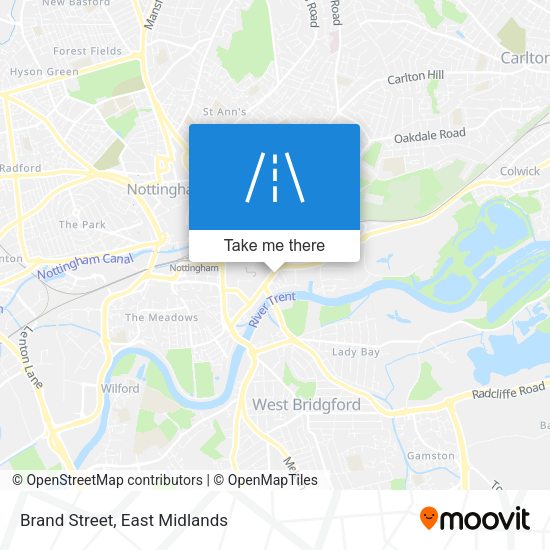 Brand Street map