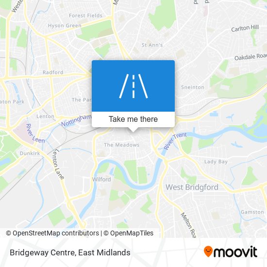 Bridgeway Centre map