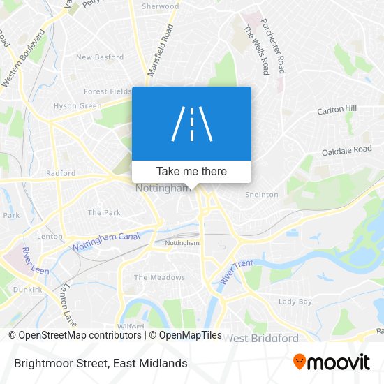 Brightmoor Street map